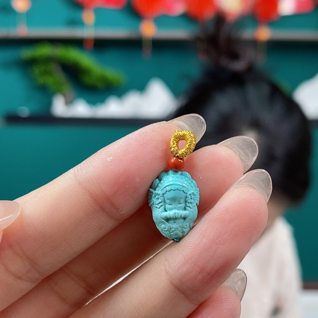 绿松石珠宝奇石未镶嵌