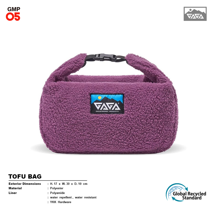 GAGAFRIENDS2025早春百搭新款豆腐包毛毛手提包可容纳iPad斜挎包