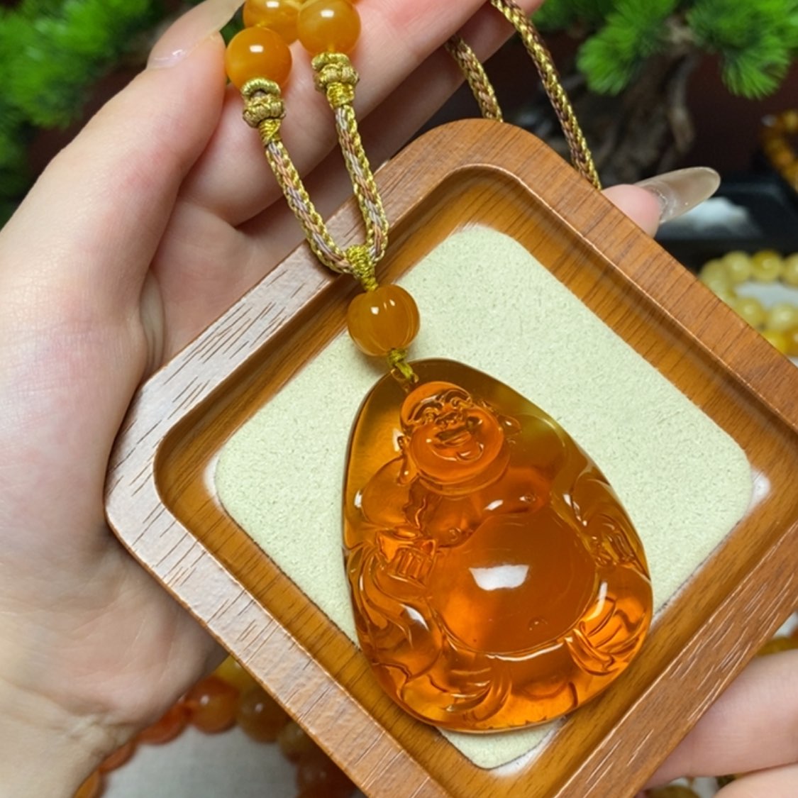 【闪购商品】未镶嵌颈饰蜜蜡项链