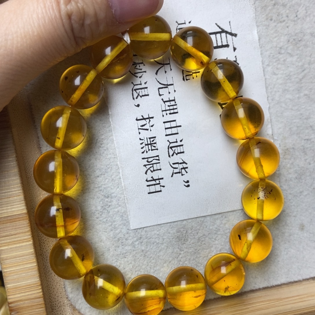 琥珀未镶嵌珠宝奇石