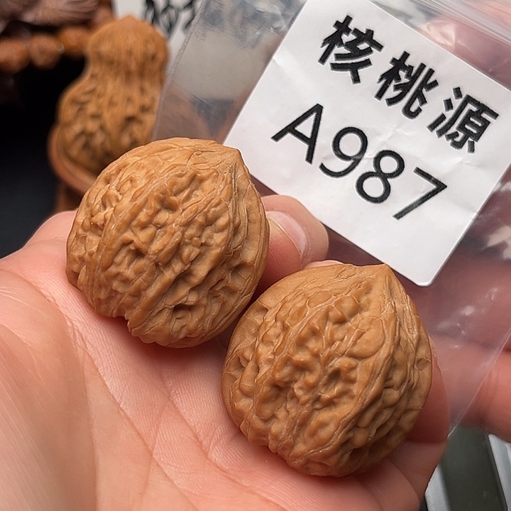 吊坠文玩核桃野生小众33