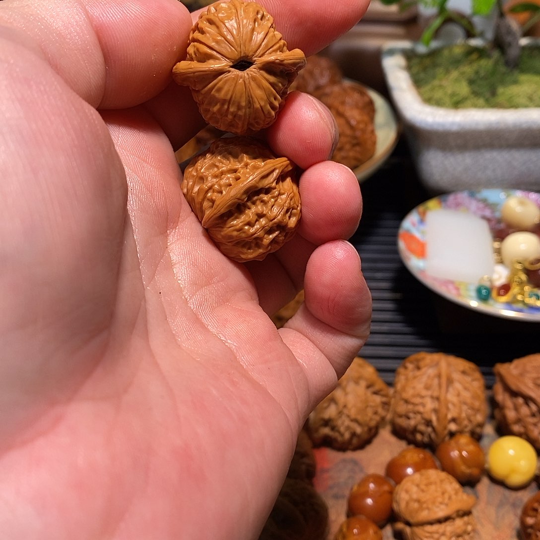 桃核把件?****空一对陪伴的小可爱 不浪费时间