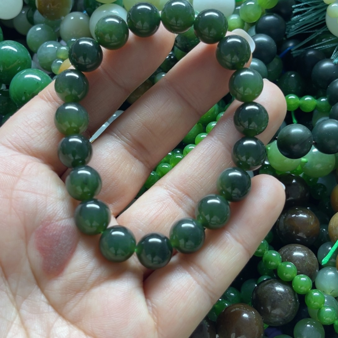 和田玉手链未镶嵌