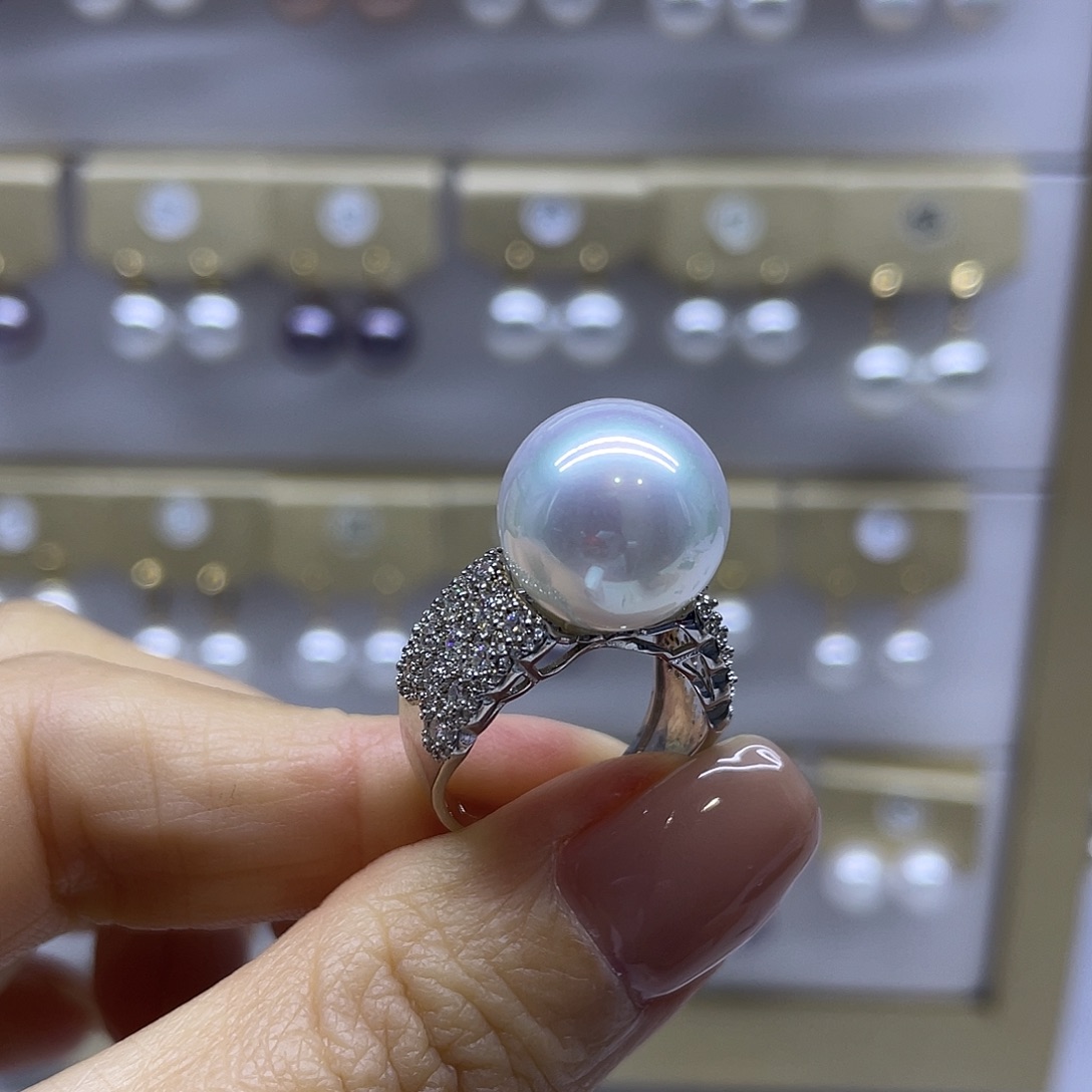 戒指淡水珍珠未镶嵌