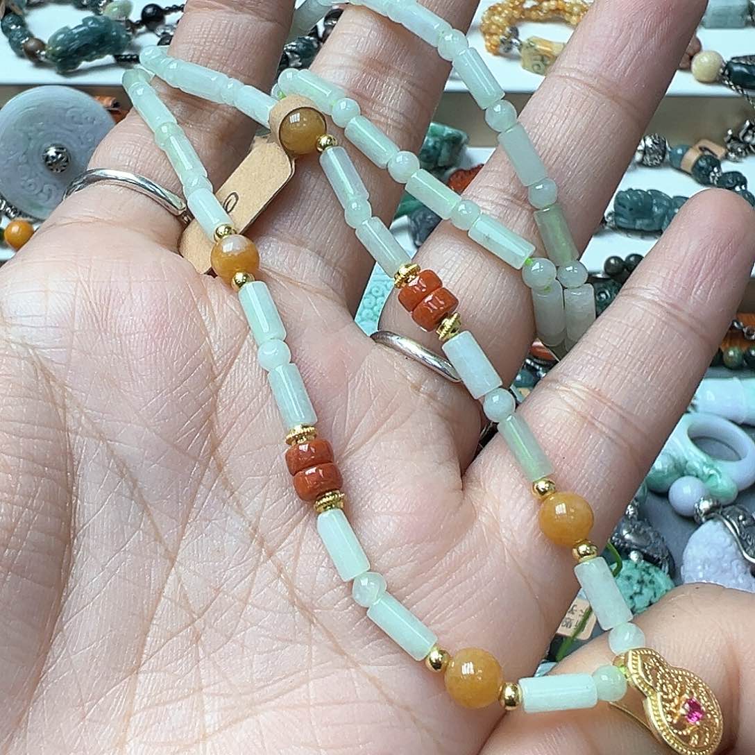 翡翠手链未镶嵌福利