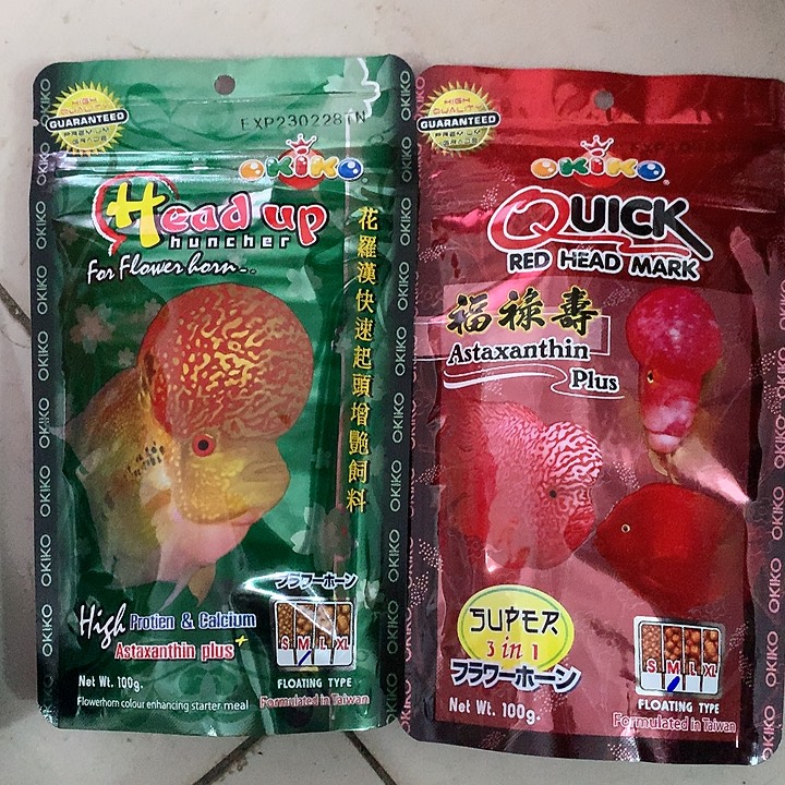 罗汉鱼饲料一送一