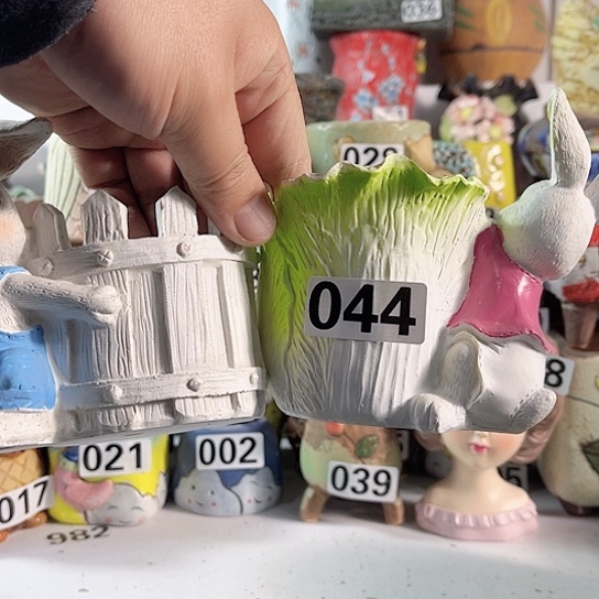 红陶多肉植物花盆