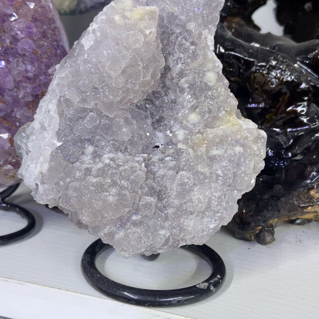 未镶嵌大型摆件（非配饰）紫晶琪