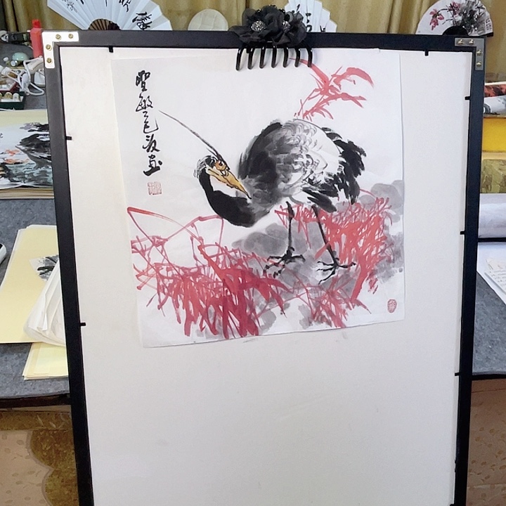 国画张圣敏先生纯手绘作品