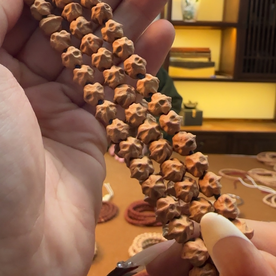 柏香籽/百香籽手串横打7