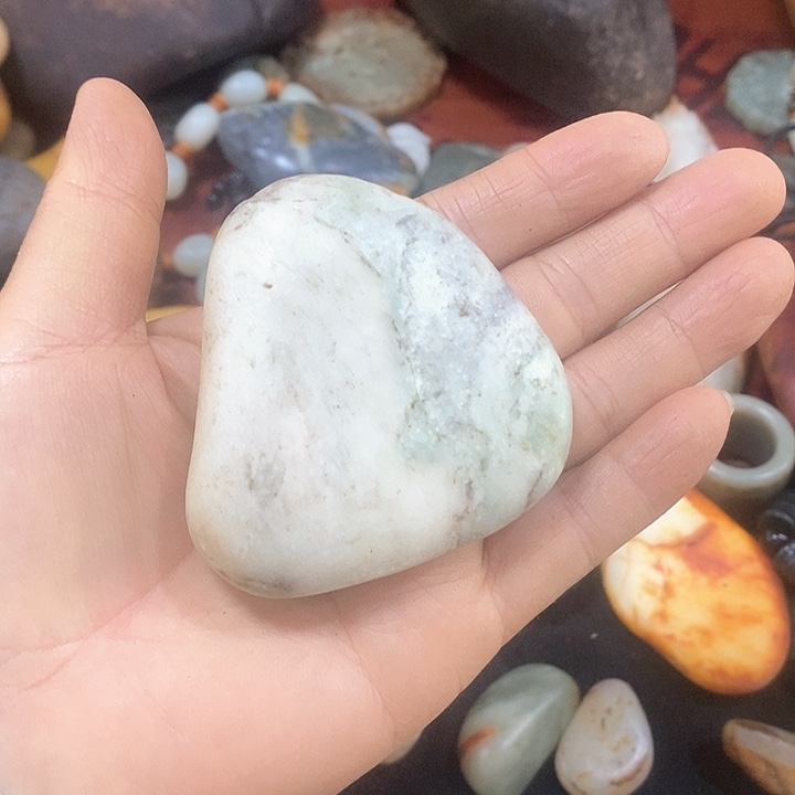 手链未镶嵌和田玉（糖玉）