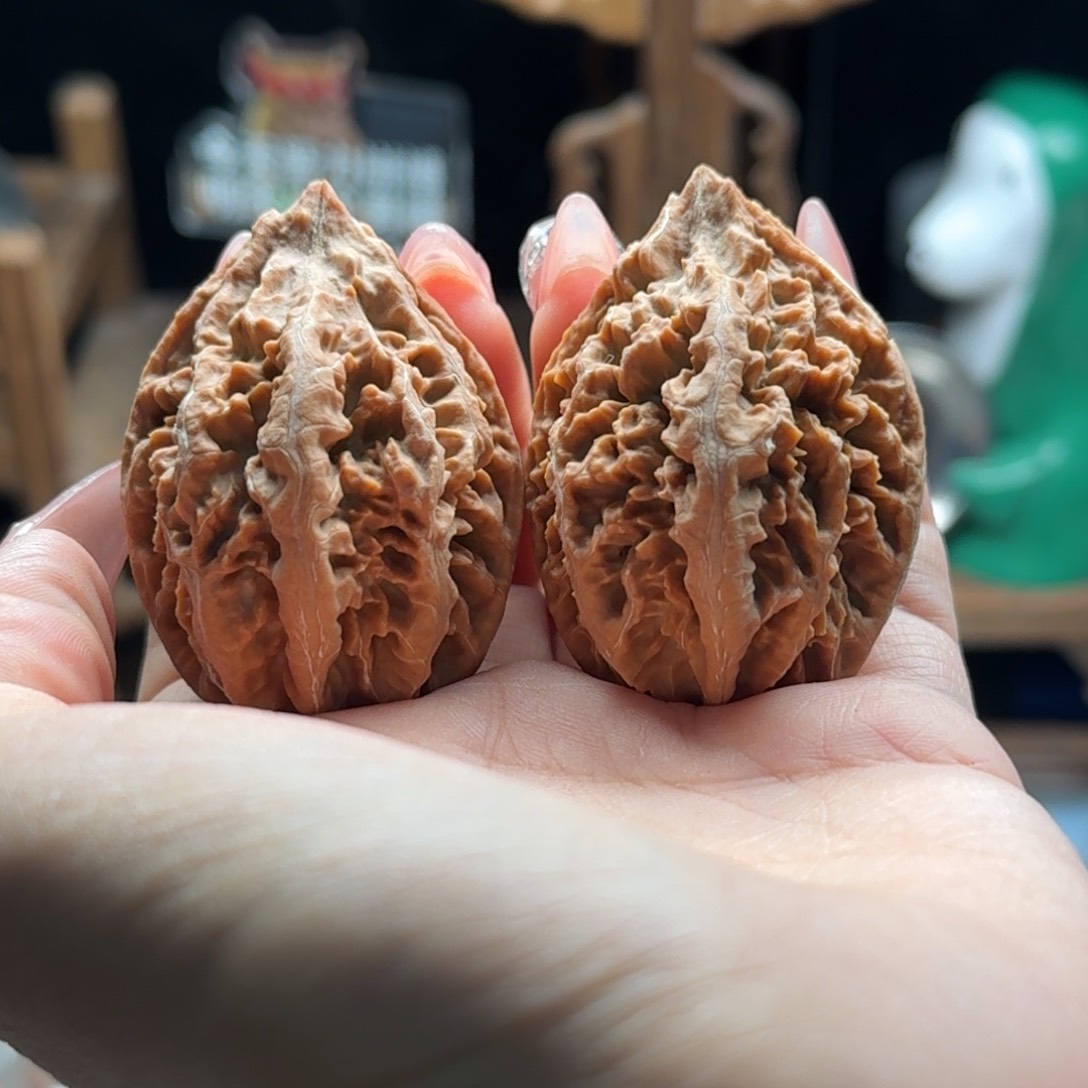 文玩核桃把件关东木子楸百核113