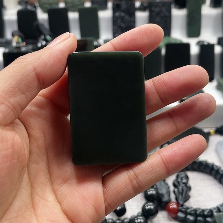 【闪购商品】颈饰未镶嵌和田玉（青玉）坑*坑