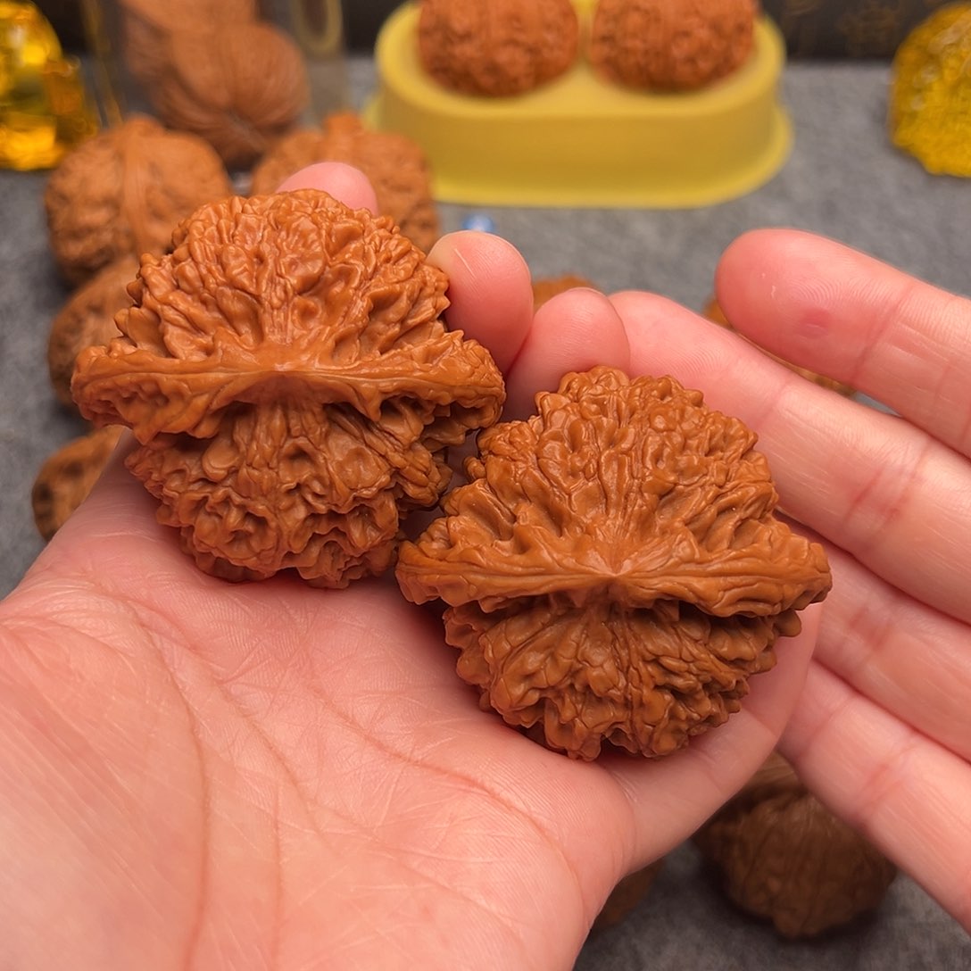 文玩核桃把件阳*精品官帽54全品