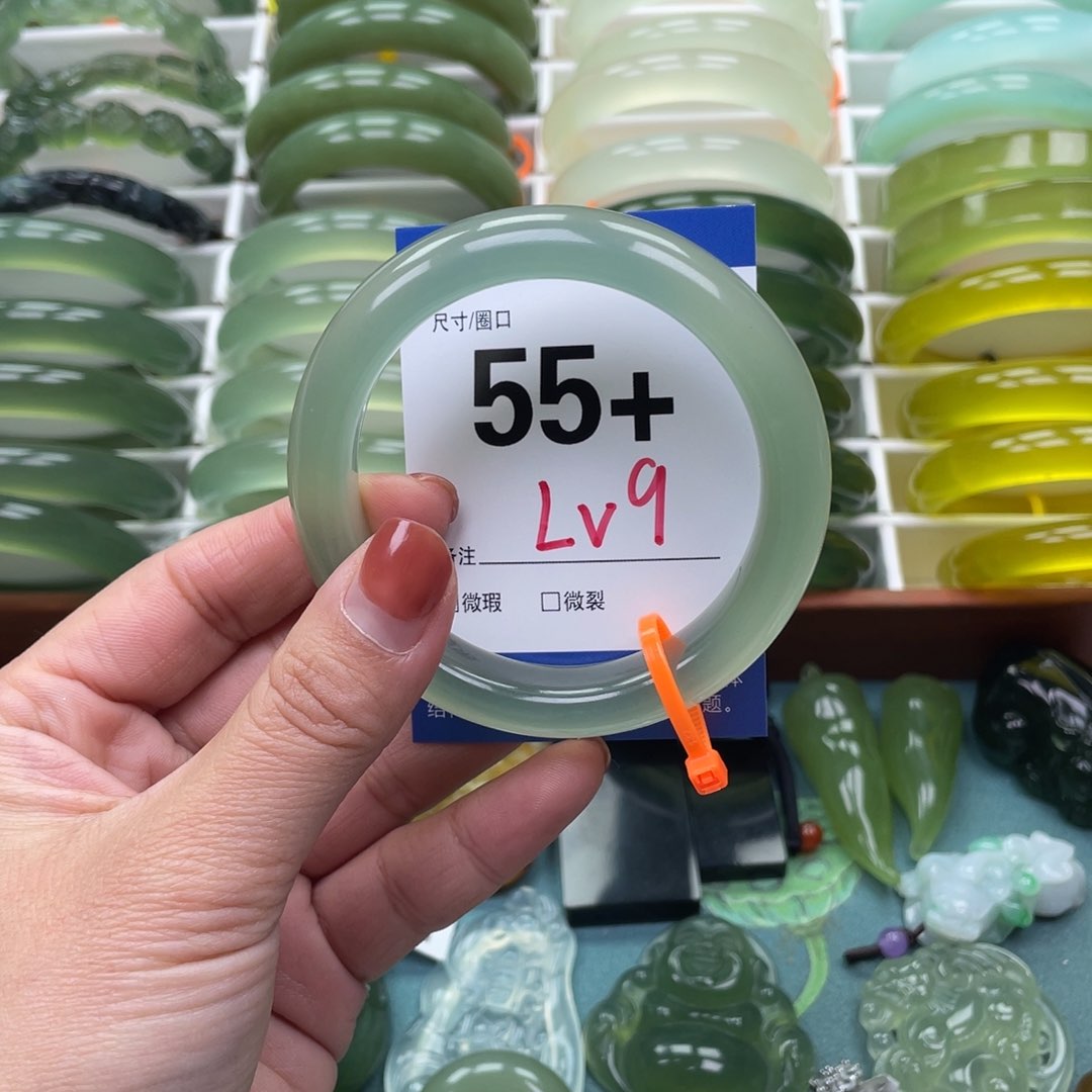 未镶嵌蛇纹石玉手镯薰****1