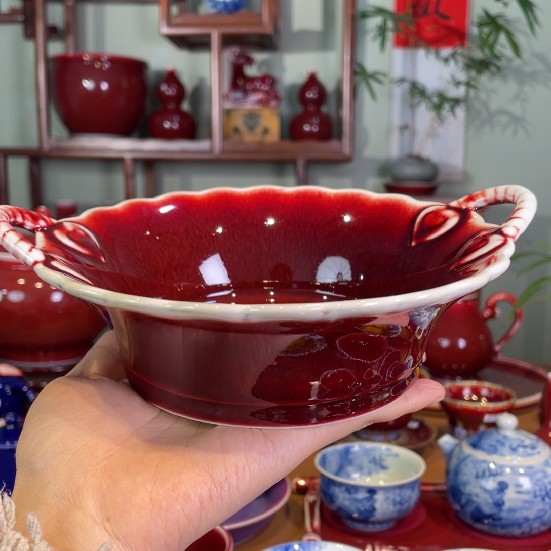 清欢雅玩原矿郎红果篮