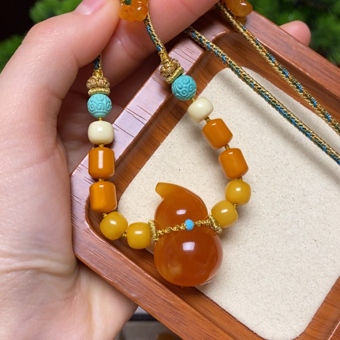 【闪购商品】蜜蜡颈饰未镶嵌项链