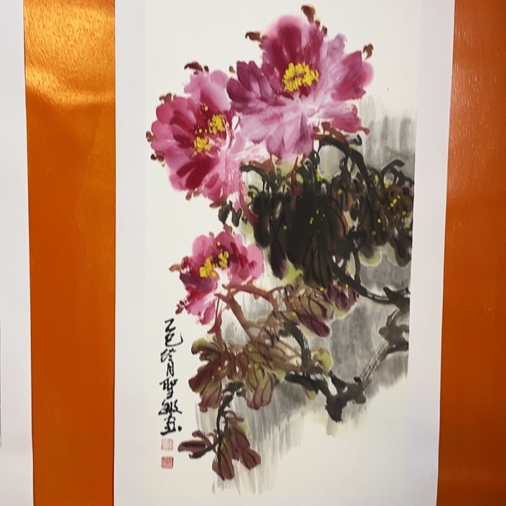 国画张圣敏先生纯手绘作品