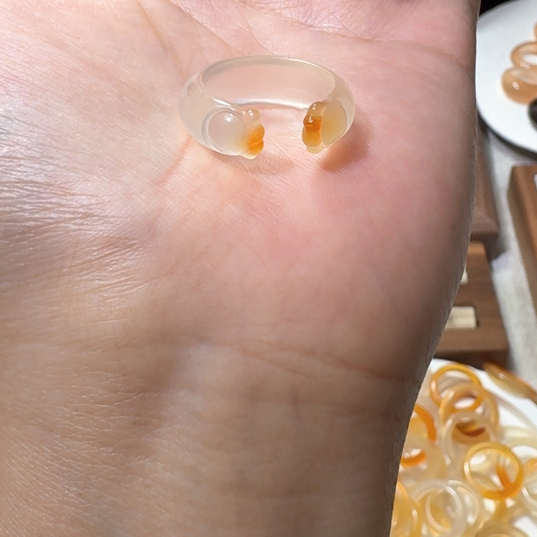 未镶嵌戒指玛瑙/玉髓668港13