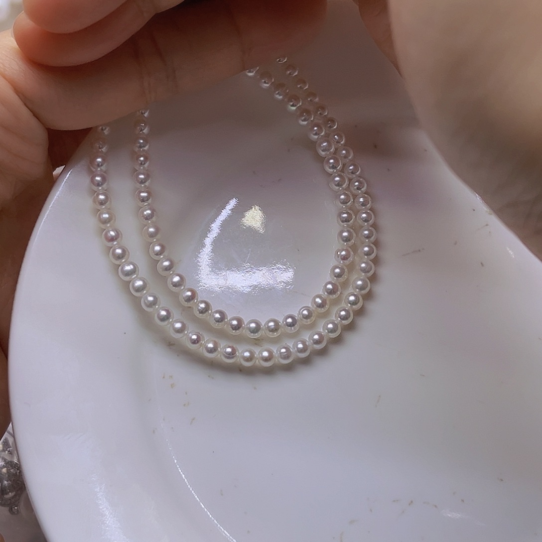 淡水珍珠吊坠或者耳钉银S925镶嵌