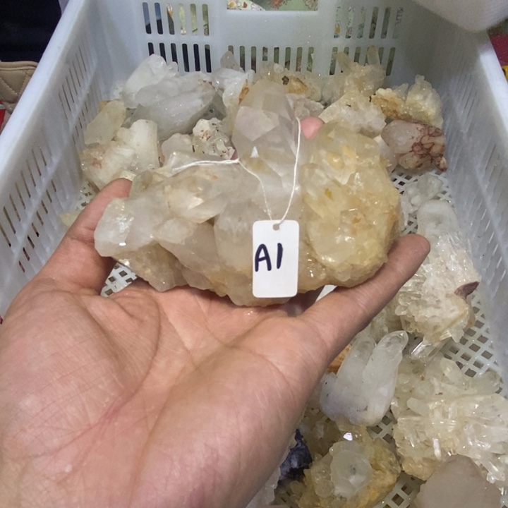 水晶水晶原石摆件未镶嵌