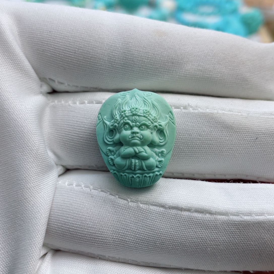 绿松石珠宝奇石未镶嵌