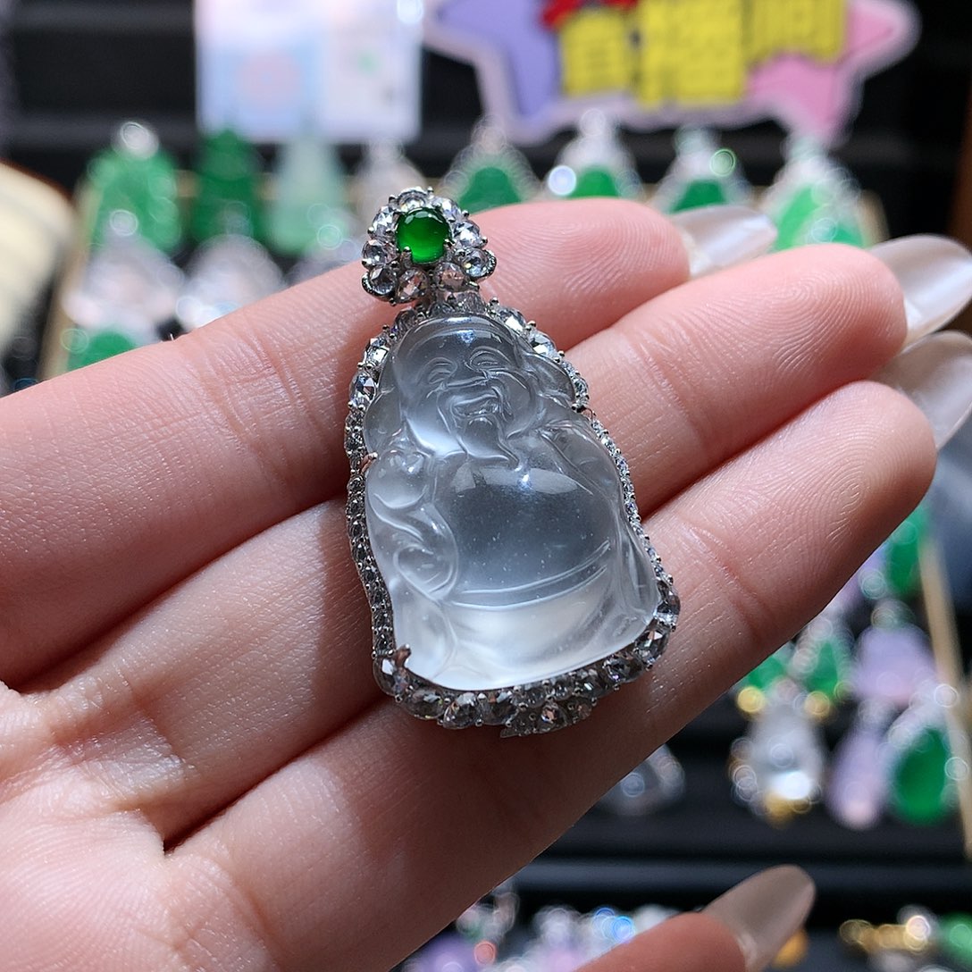 玛瑙/玉髓颈饰银S925镶嵌