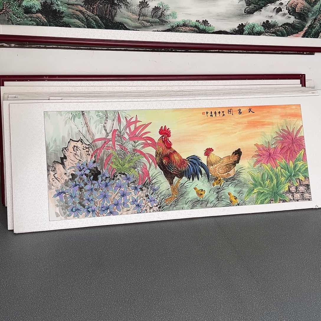 国画新**技手绘保证假一罚万