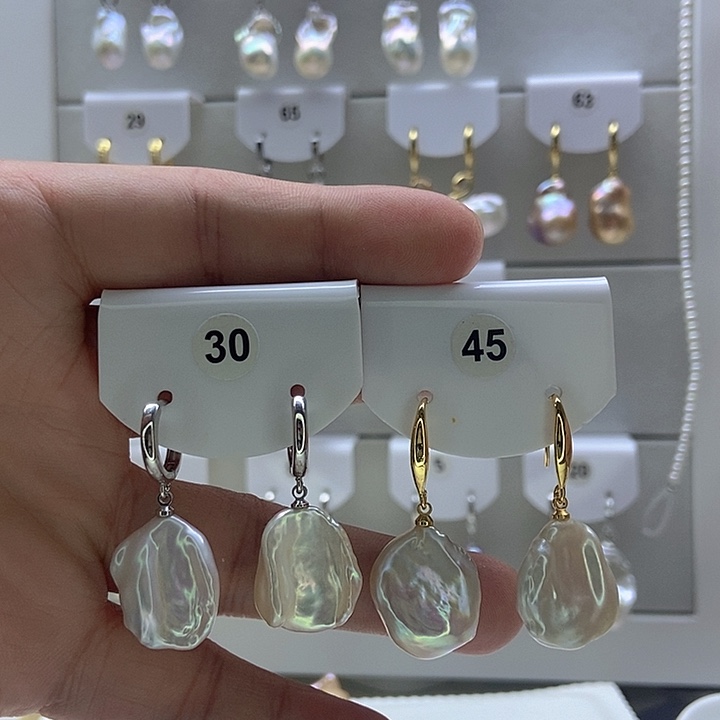 。***。银S925镶嵌颈饰淡水珍珠3045