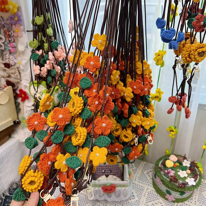 直播链接  一物一拍 直播间看到为准 毛线钩针手机挂绳 纯手工