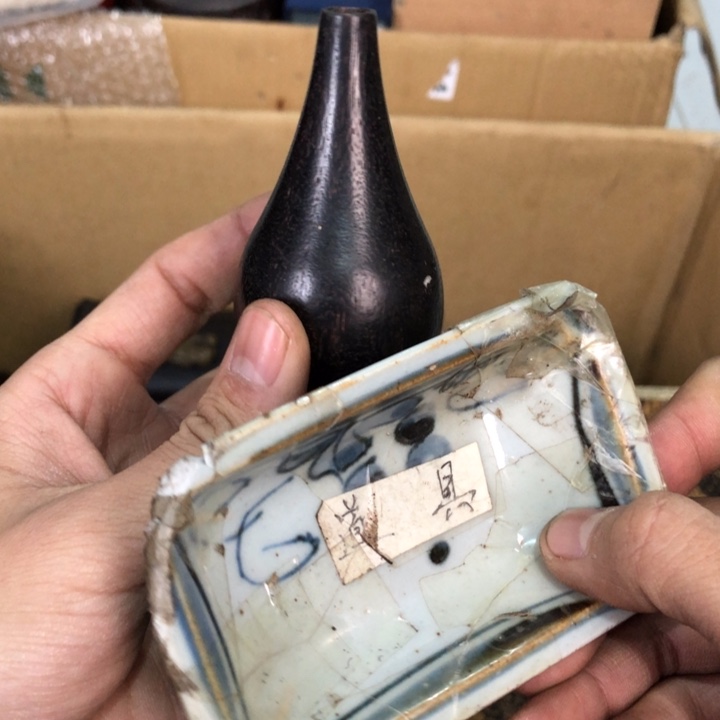 陶瓷孤品单件车里拍