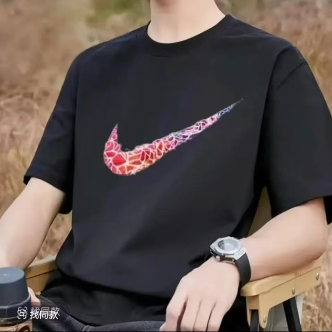 【一折粉丝福利】韩版宽松型上衣T恤夏季短袖休闲宽松圆领春夏半袖