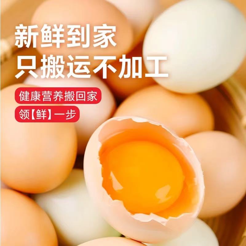 买30枚再送20枚 农家放养谷物土鸡蛋 到手50枚 净重2000g