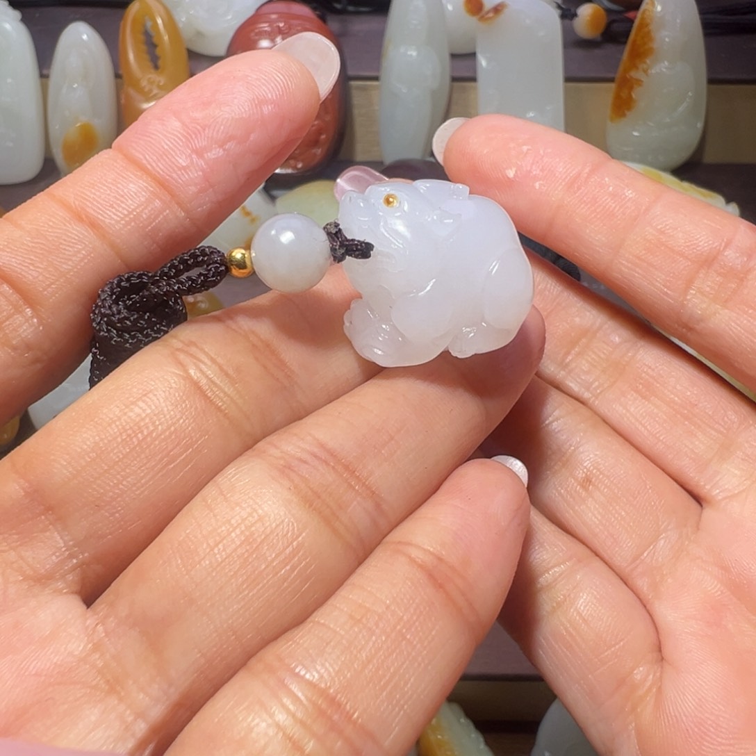 和田玉挂件未镶嵌