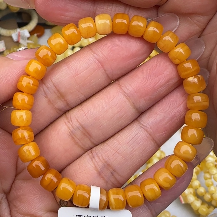 手链蜜蜡未镶嵌老花老型手串