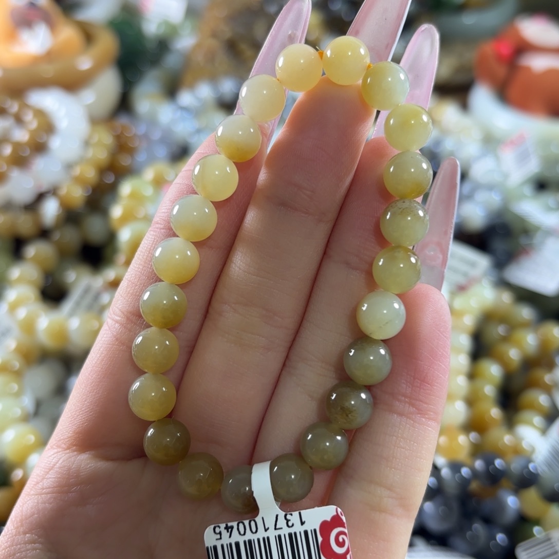 和田玉未镶嵌手链261