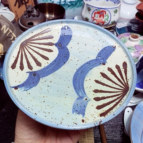 瓷片平平淡淡从从容容随遇而安