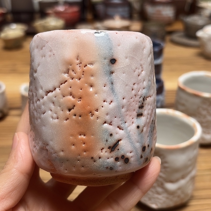 汉***n杯加藤健粉志野大杯子