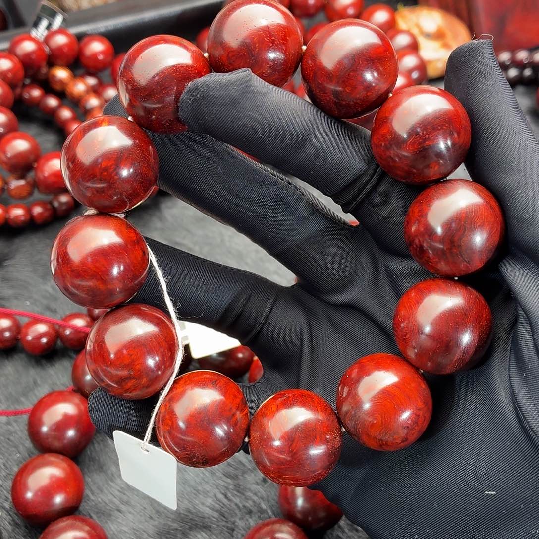 E***n手串/手链小叶紫檀原汁原味瘤疤