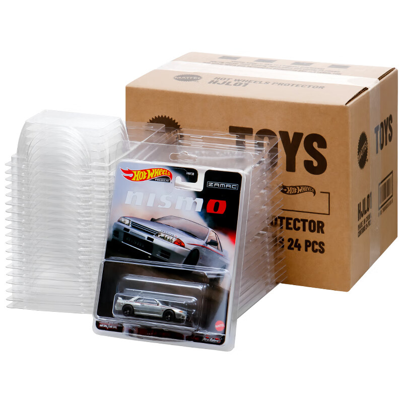 风火轮官方正品汽车文化普卡板卡防尘保护盒玩具