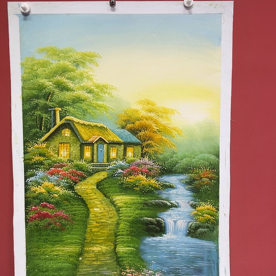 油画高*亚刘文桂油画作品