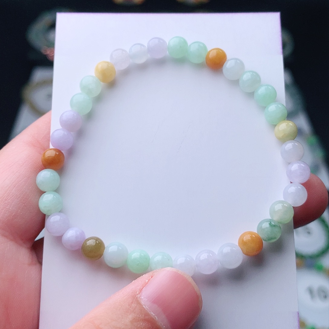 翡翠手串未镶嵌翡翠