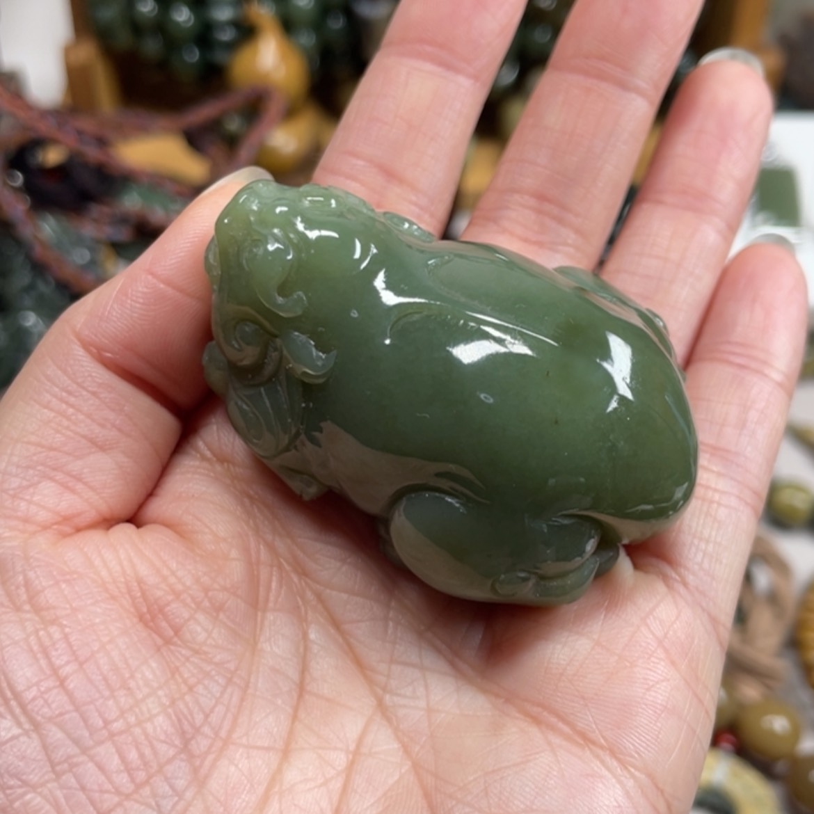 【闪购商品】和田玉手把件未镶嵌