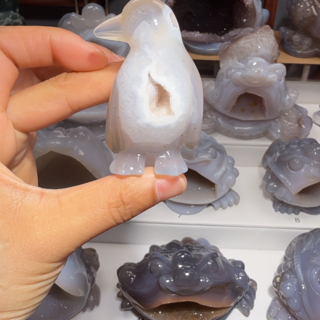 玛瑙/玉髓未镶嵌摆件