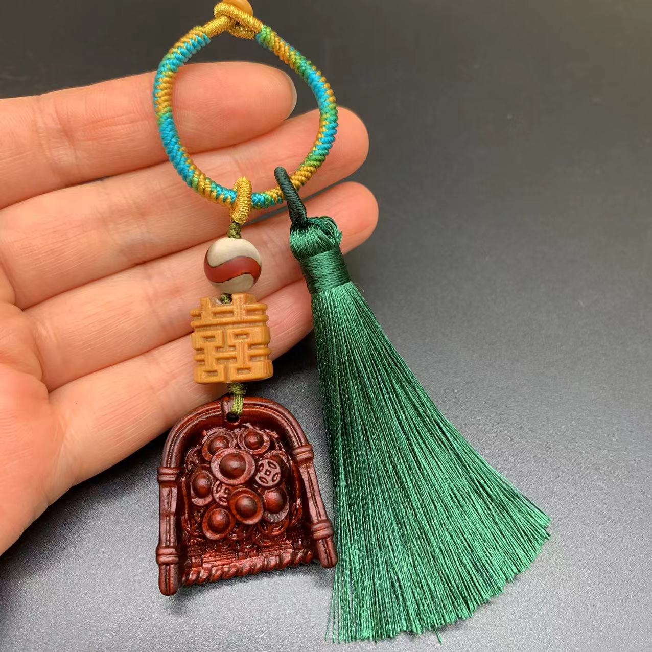 囍發財 钥匙挂件  包包挂件