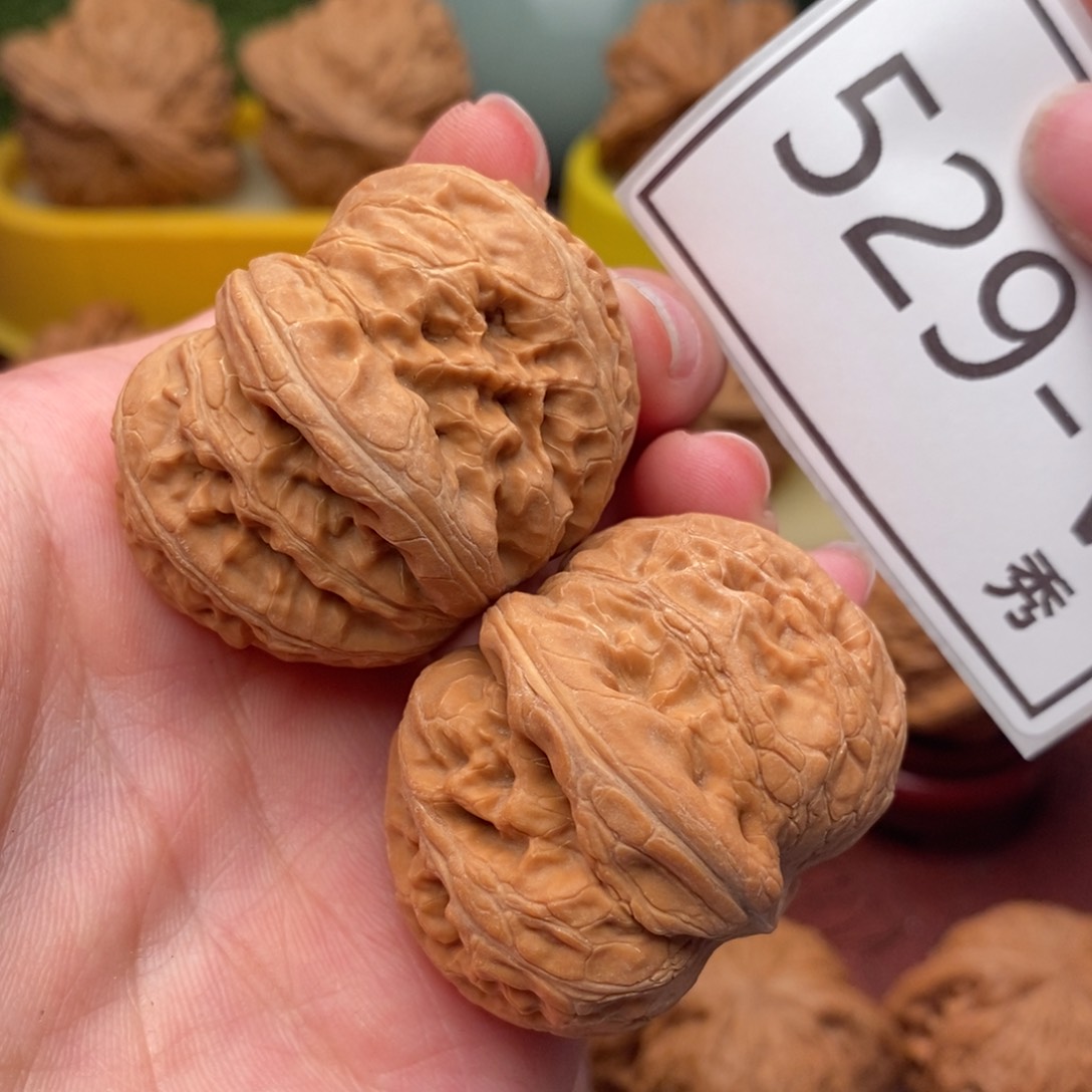 文玩核桃把件元宝41