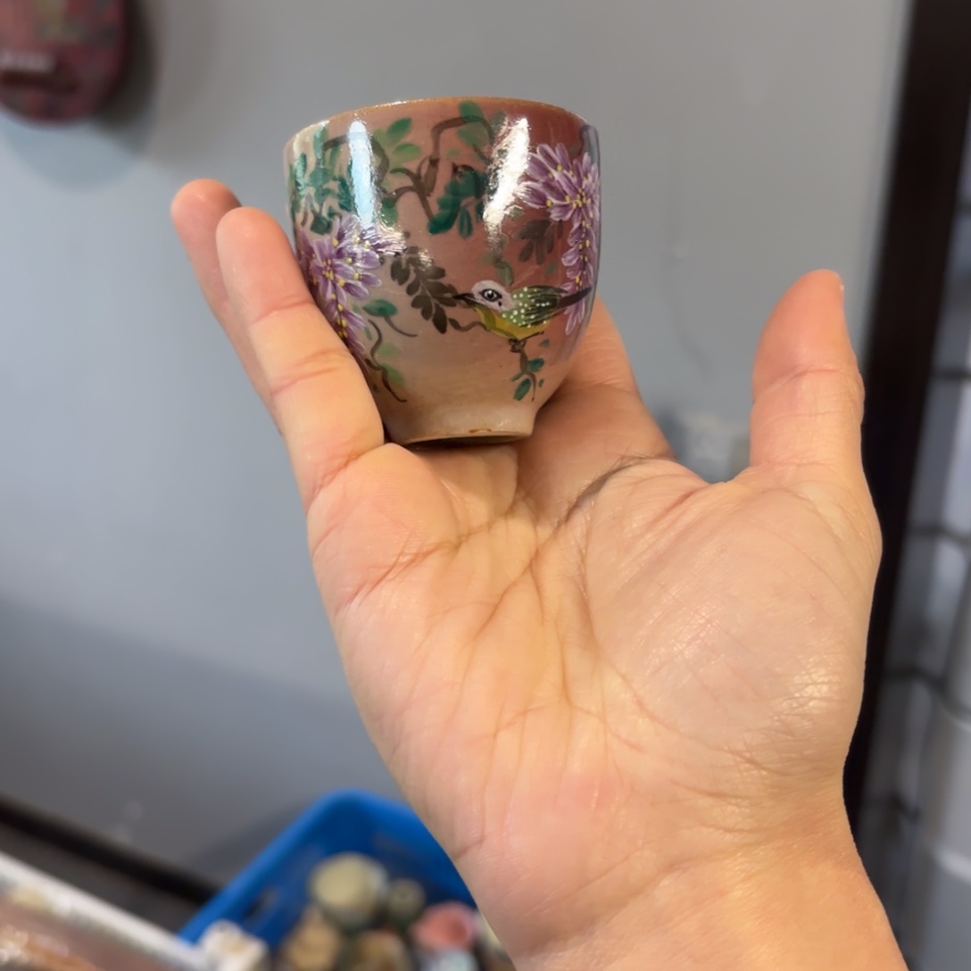 景德镇纯手工制作陶瓷徐****包