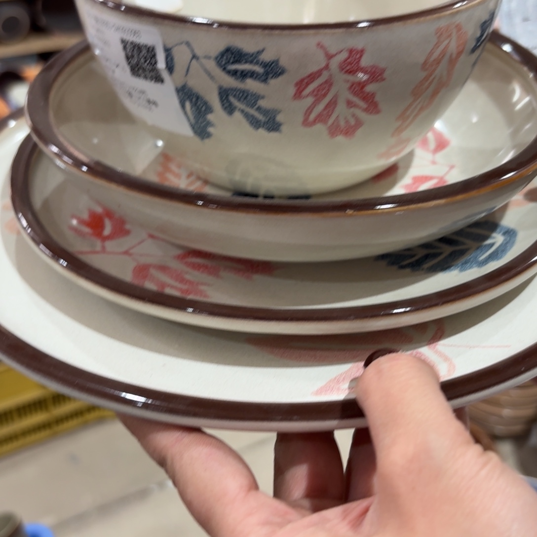 南***装陶瓷4719 微瑕陶瓷餐具4件