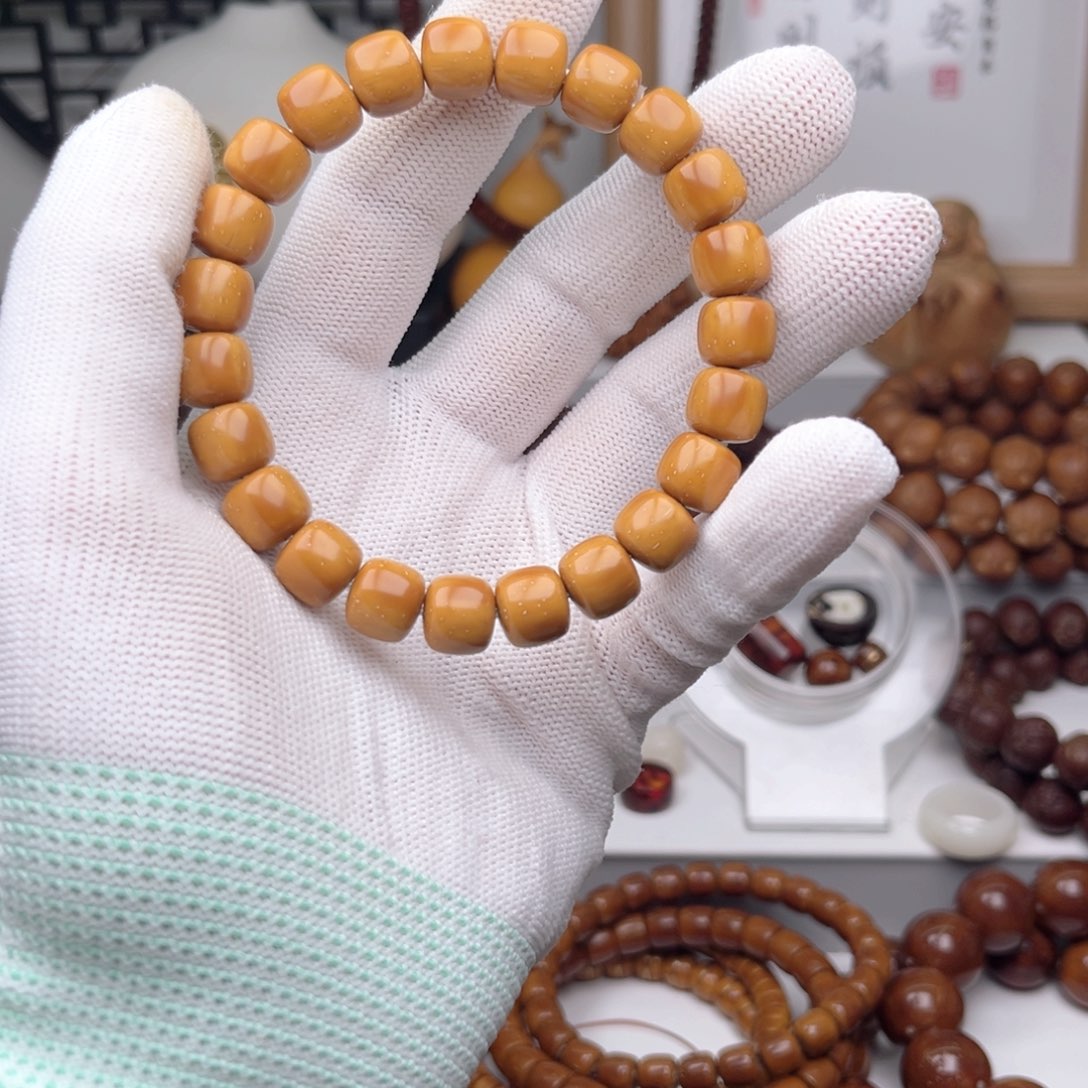 紫金鼠手串紫金鼠实心精品老型