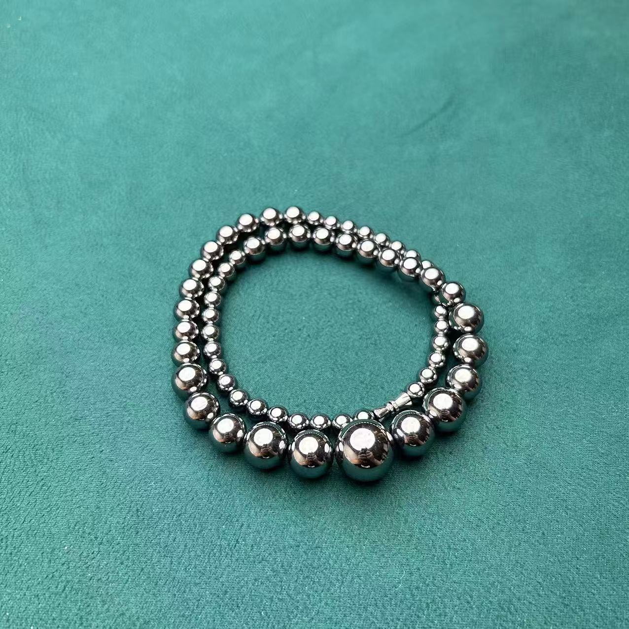  【粉丝专属】高奢臻品银空磁体塔链 XKTHZ01